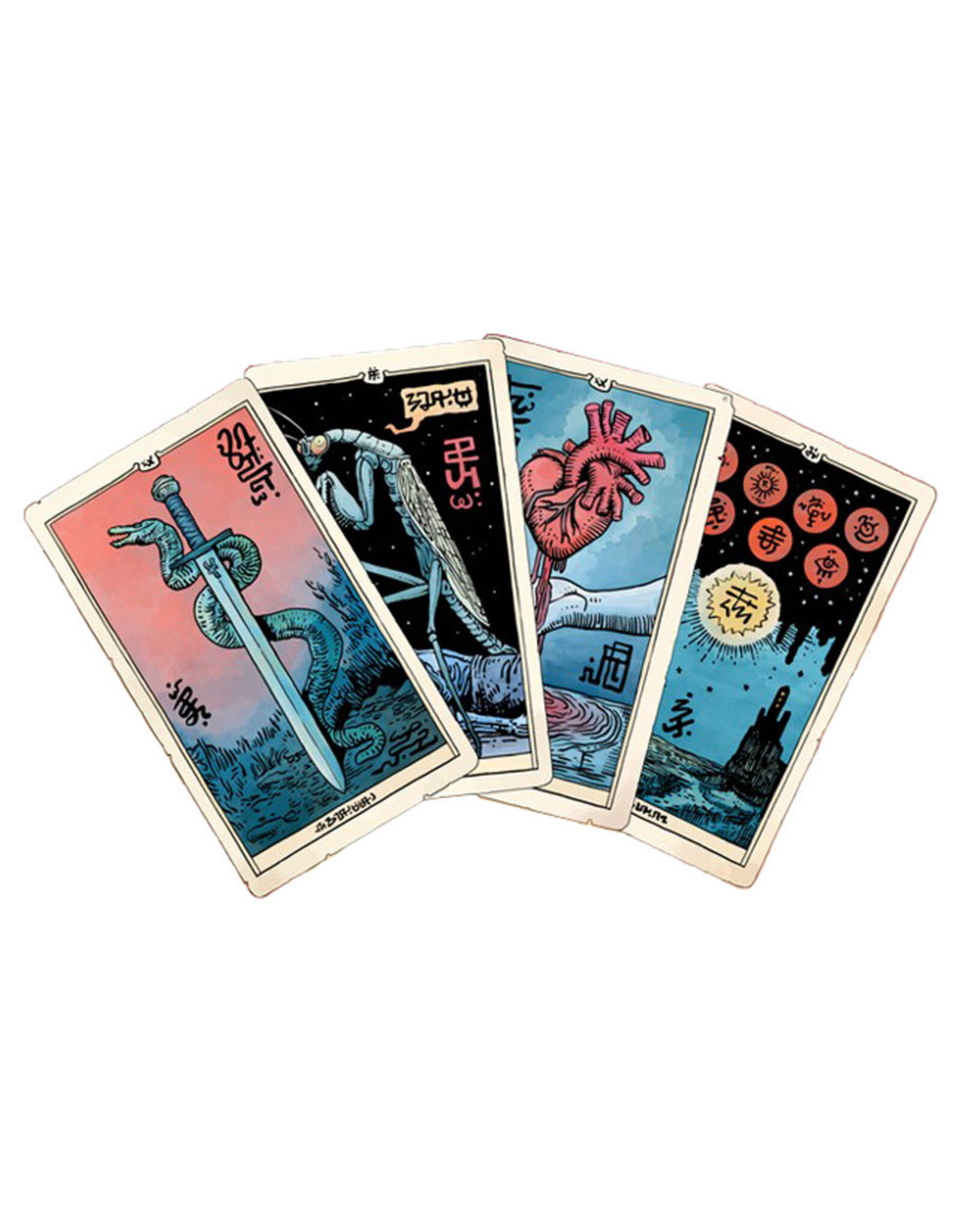 Agamemnon Press OSE: The Painted Wastelands: Fell Hand of Lamblichus Deck