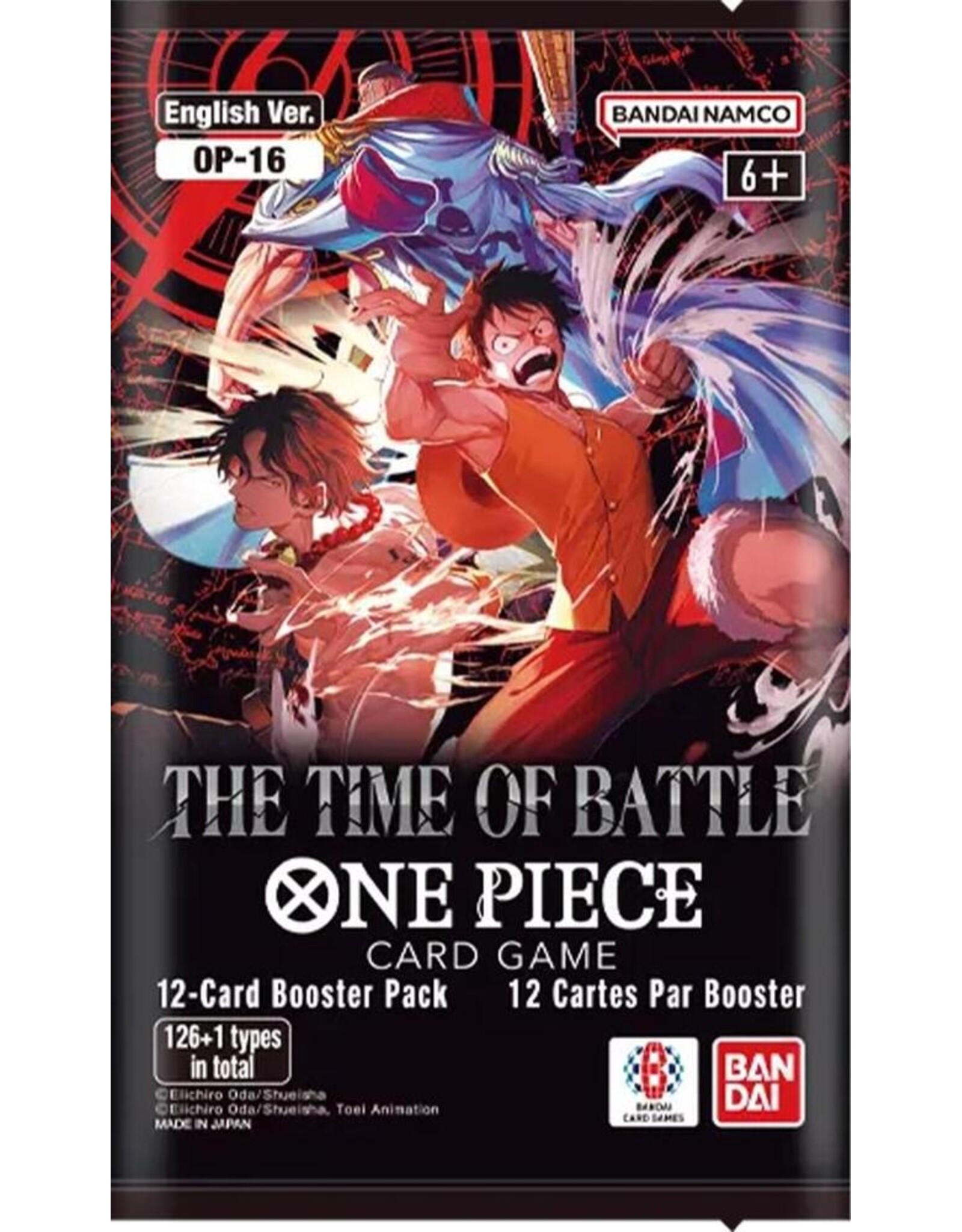Bandai One Piece Tcg: Time Of Battle Booster Pack