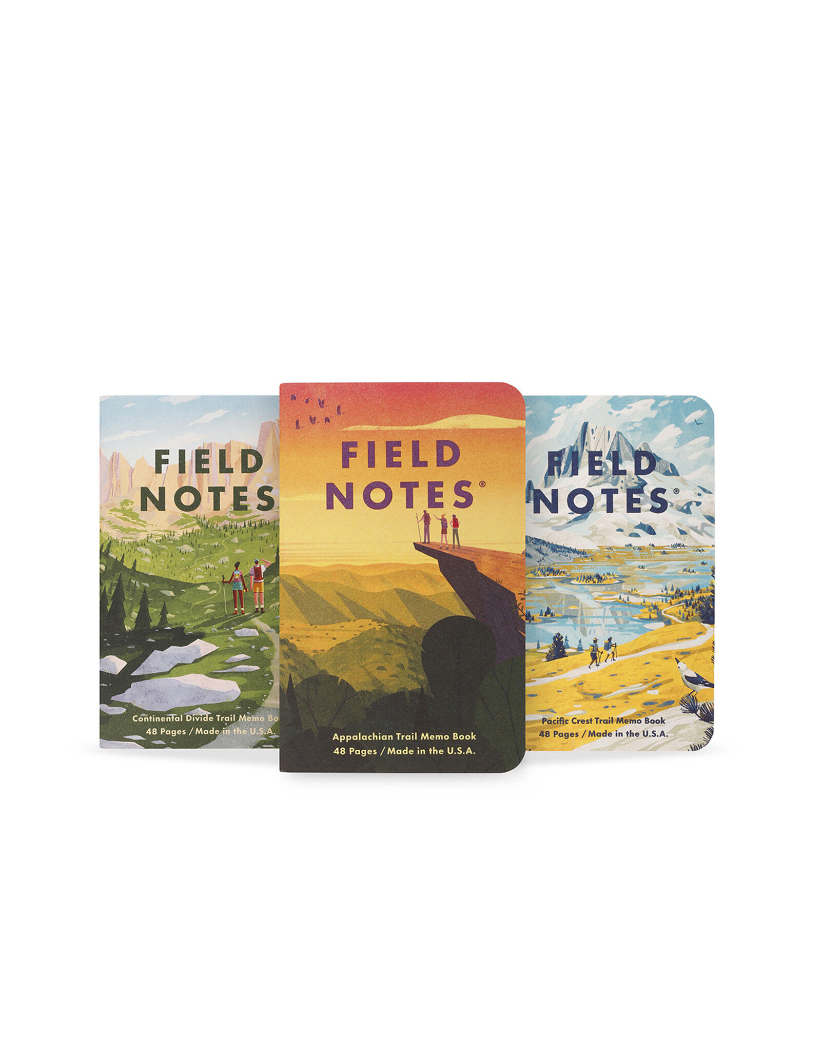 Field Notes Explore America Series: Triple Crown of Hiking.
