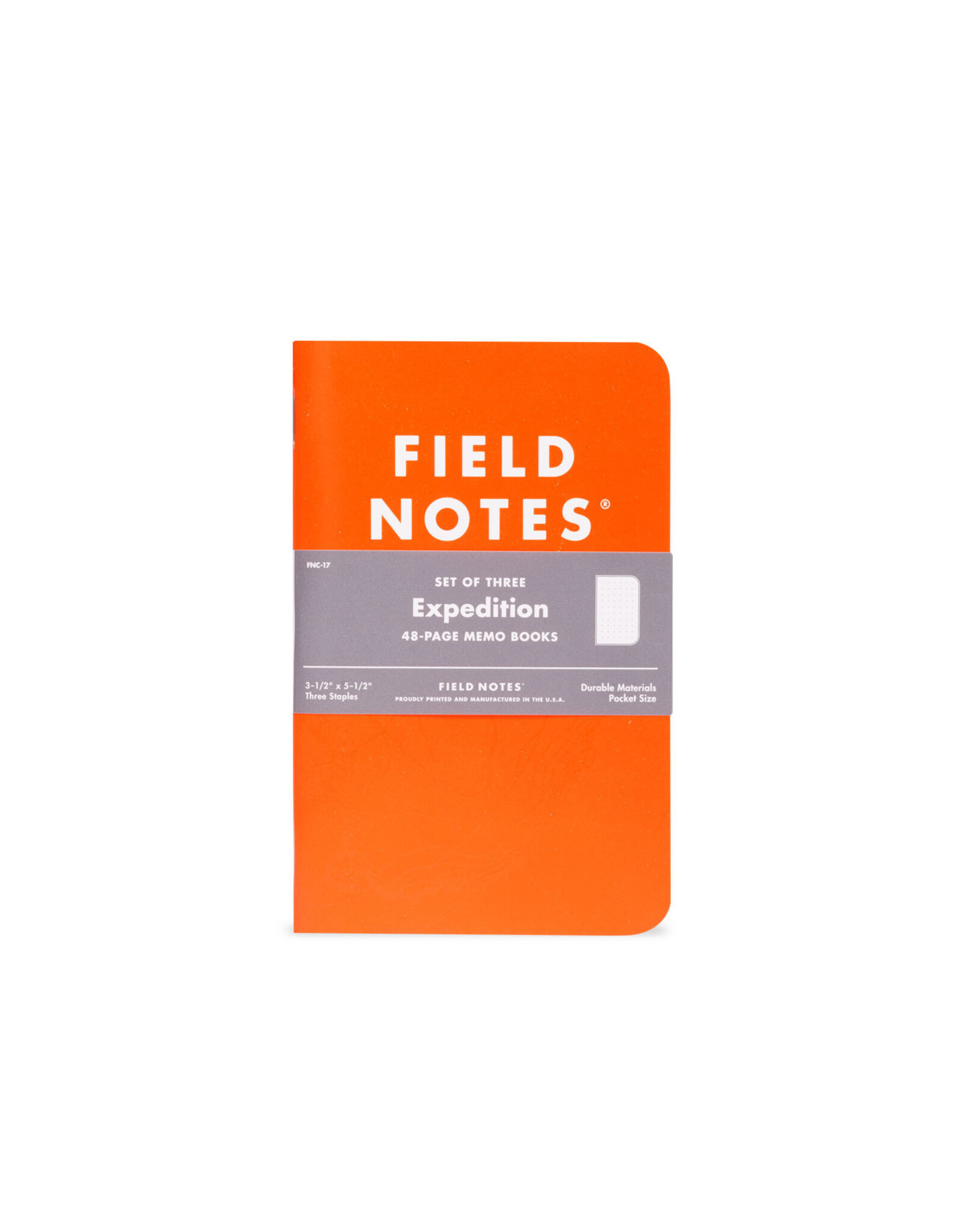 Field Notes 3-Pack Expedition Waterproof Notebooks