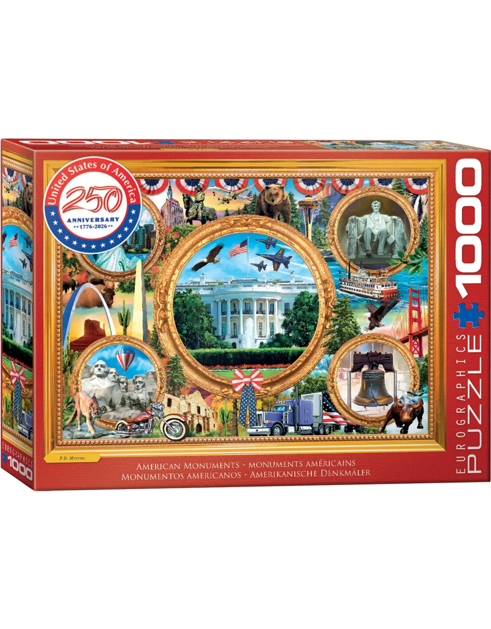 Eurographics Puzzle: American Monuments