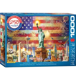 Eurographics Puzzle: Patriotic Sights 1000 pc