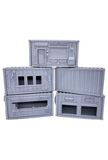 Monster Fight Club Terrain: Cargo Containers: HAB Unit Containers