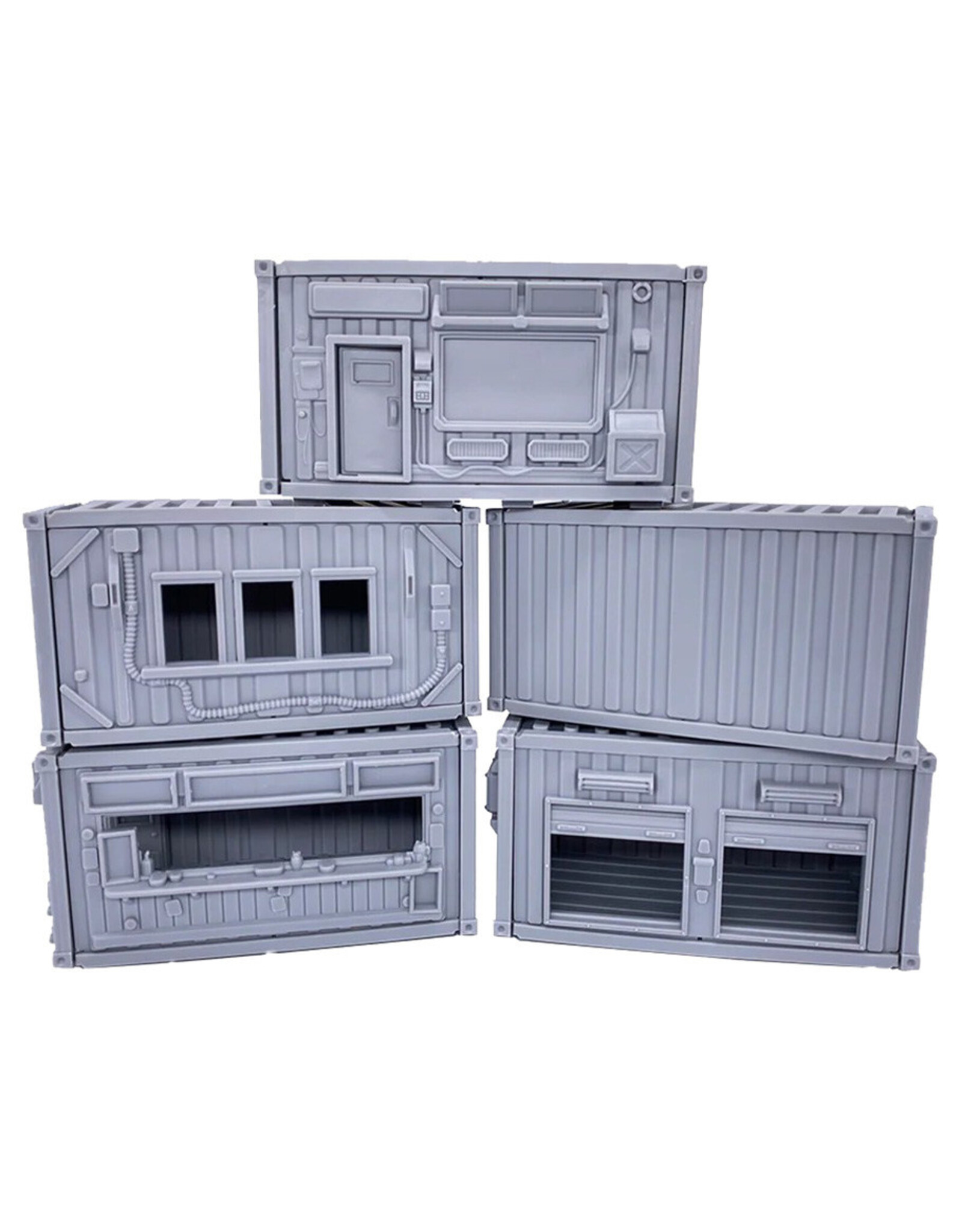 Monster Fight Club Terrain: Cargo Containers: HAB Unit Containers