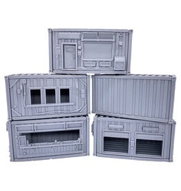 Monster Fight Club Terrain: Cargo Containers: HAB Unit Containers