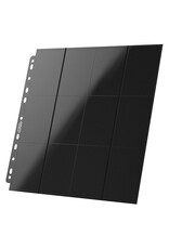 Ultimate Guard Pages: 12-Pocket Pages: Sideloading Black (10)