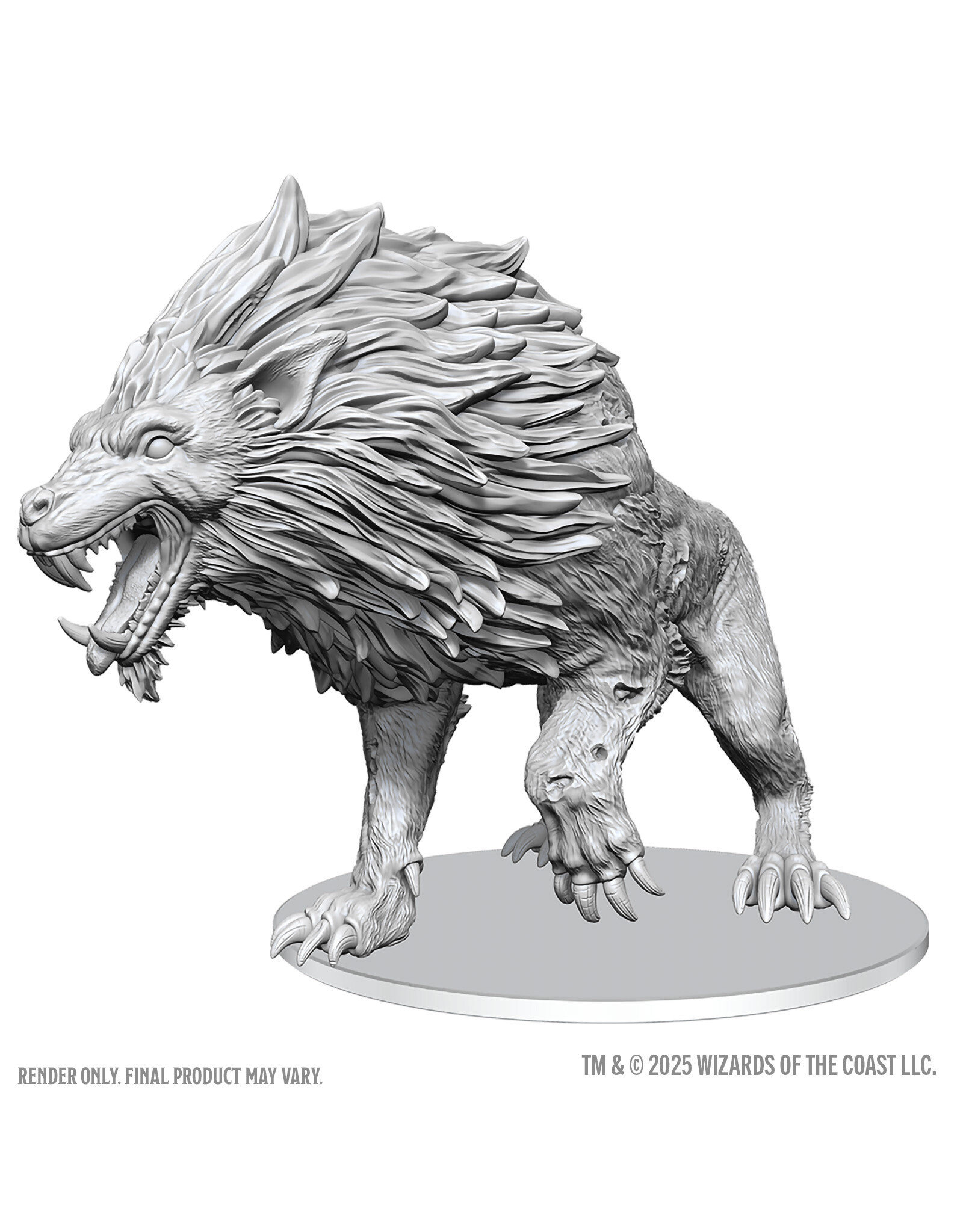 WizKids D&D Minis Dire Worg