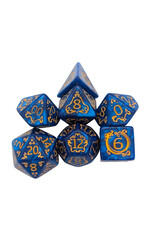 Mystery Dice Goblin Dragon Blue Dice Set