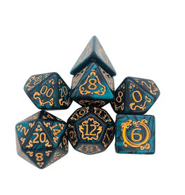 Mystery Dice Goblin Dragon Green Dice Set
