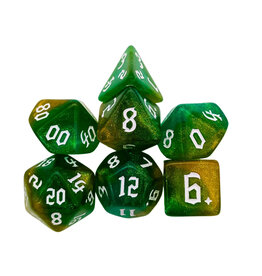Mystery Dice Goblin Fog Lime Dice Set