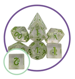 Mystery Dice Goblin Rex Green Inclusion Dice Set