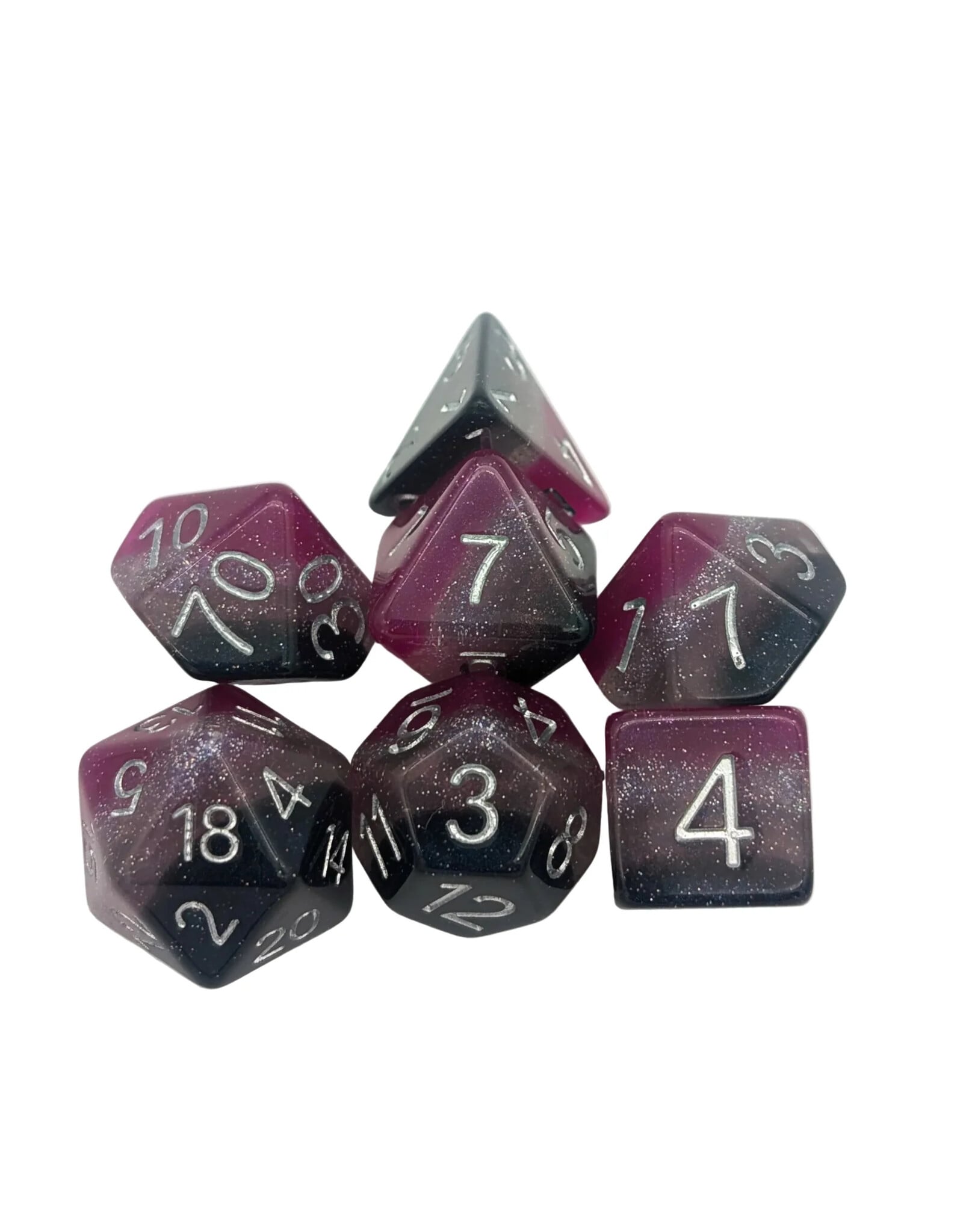 Mystery Dice Goblin Pride Asexual Dice Set