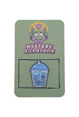 Mystery Dice Goblin Bubble Tea D20 Pin