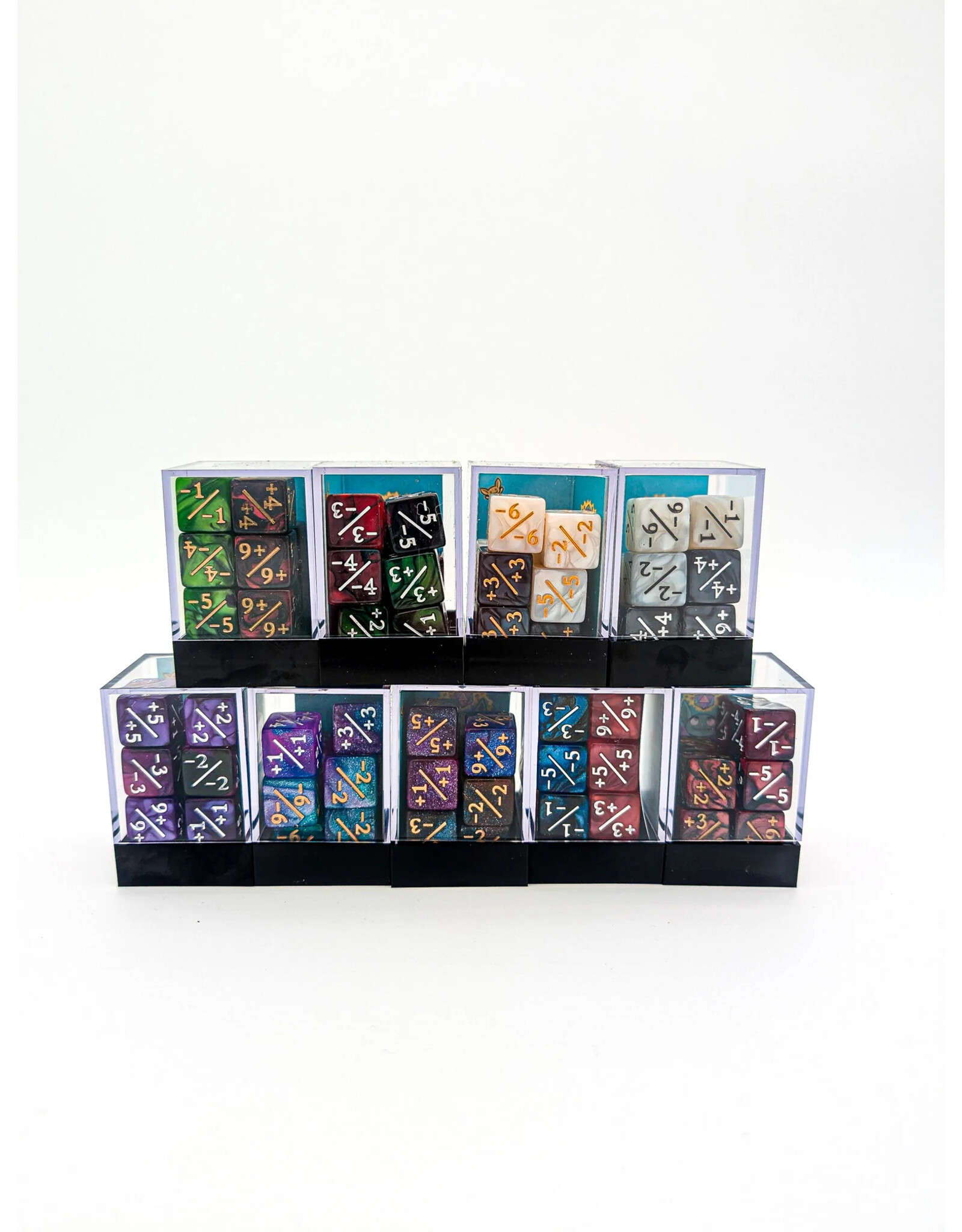 Mystery Dice Goblin Assorted Counter Dice Split +/-