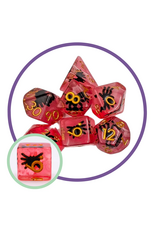 Mystery Dice Goblin Spider Black Inclusion Dice Set