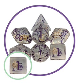 Mystery Dice Goblin Sea Shell Inclusion Dice Set