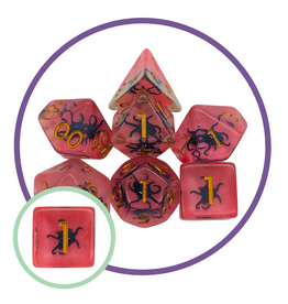 Mystery Dice Goblin Octopus Inclusion Dice Set