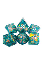 Mystery Dice Goblin Shine Green Sharp Dice Set