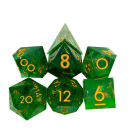 Mystery Dice Goblin Bright Green Sharp Dice Set