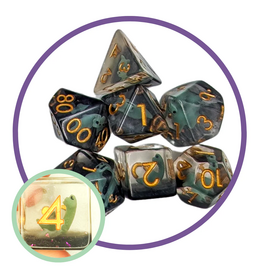 Mystery Dice Goblin Brontosaurus Inclusion Dice Set