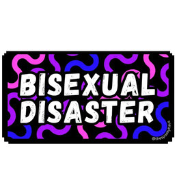 Spooky Haus Spooky Haus - Bisexual Disaster Sticker