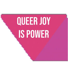 Spooky Haus Spooky Haus - Queer Joy Pink Triangle Sticker