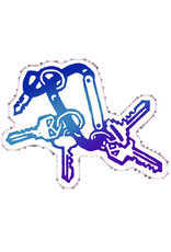Spooky Haus Spooky Haus - Ring of Keys Sticker