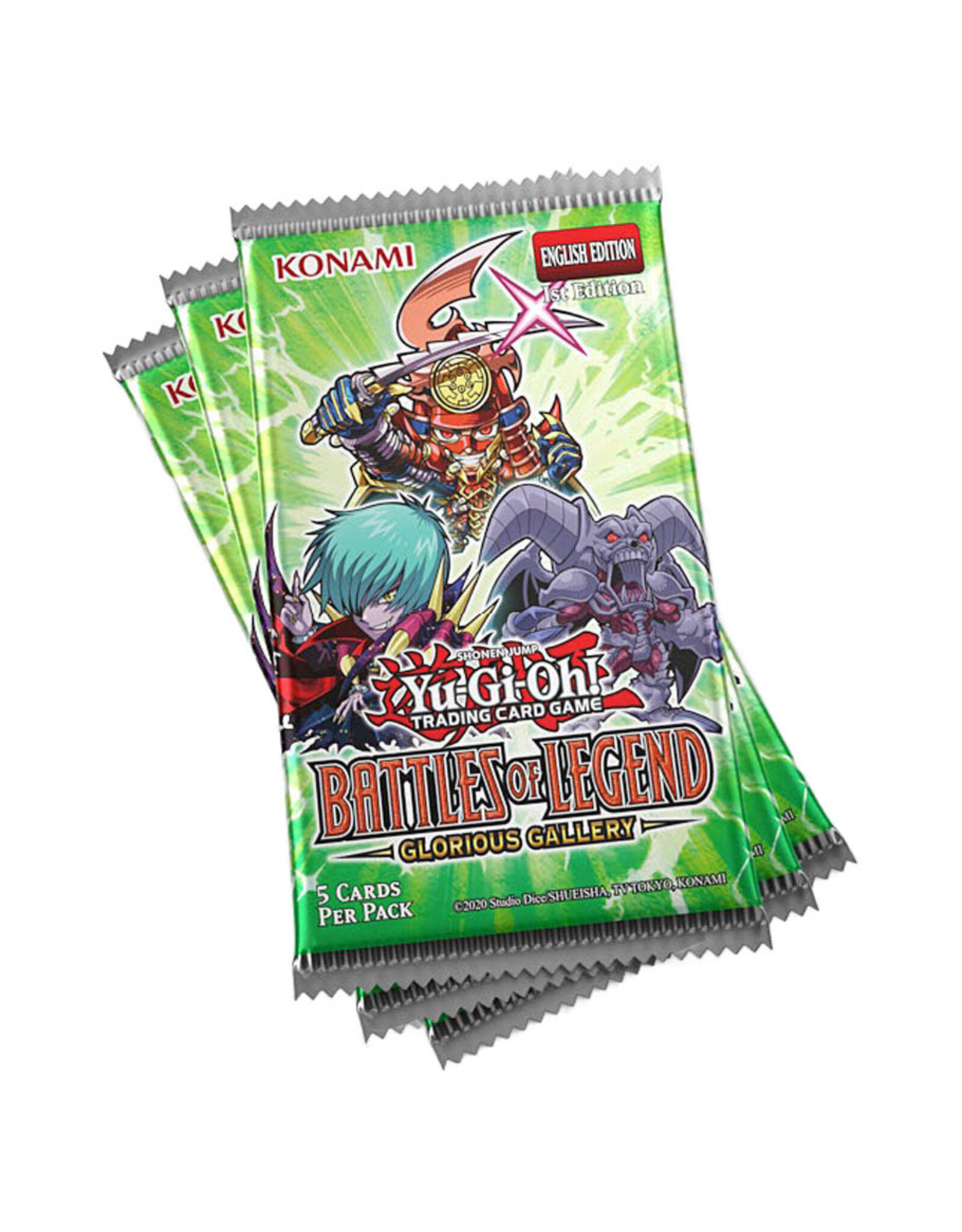 Konami Yu-Gi-Oh!: Battles of Legend: Glorious Gallery Booster Pack