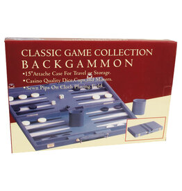 John Hansen Company Backgammon: 15 inch Folding