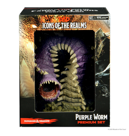 WizKids Set 15 Fangs and Talons - Purple Worm Premium