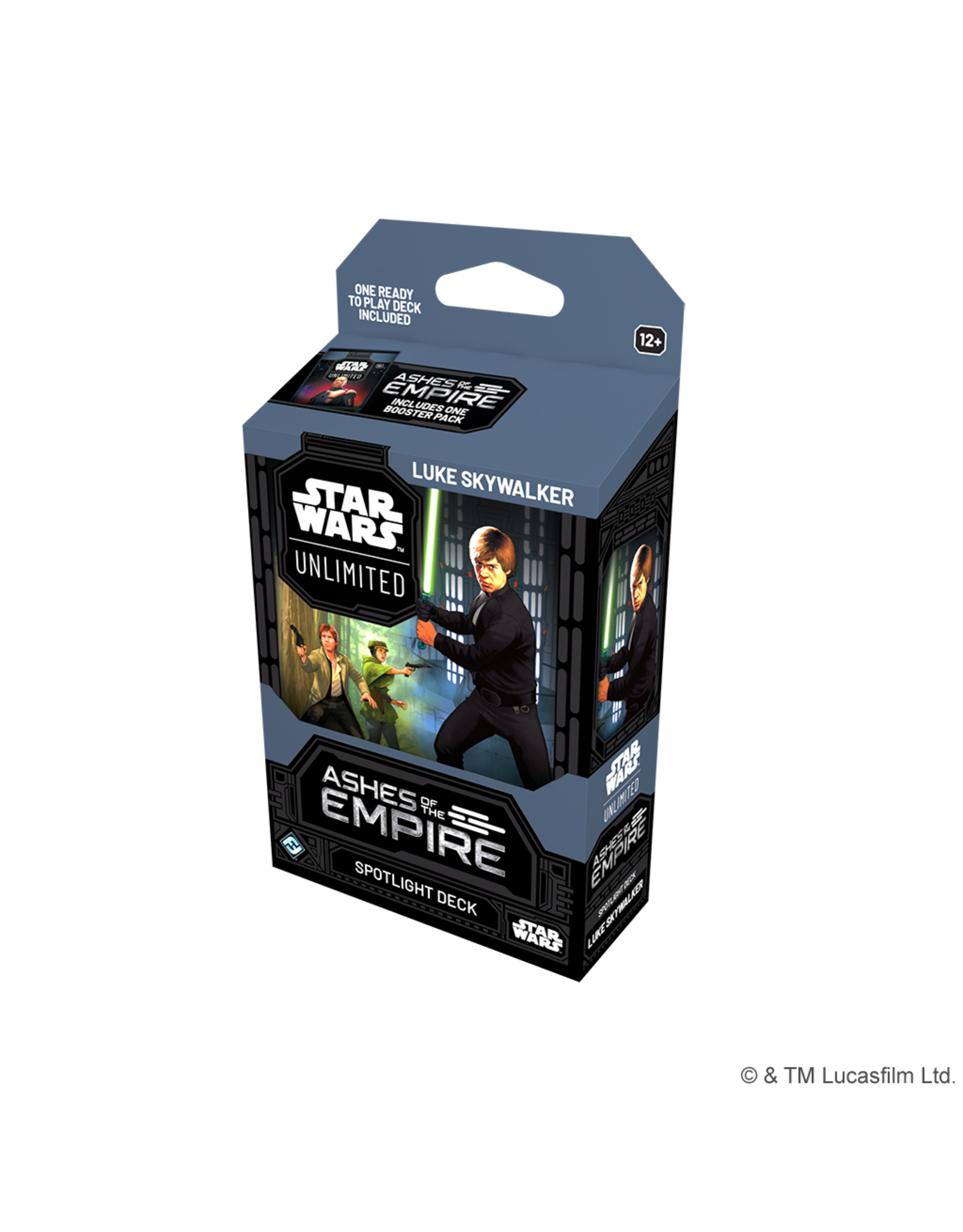Fantasy Flight Games Star Wars: Unlimited - Ashes of the Empire: Luke Skywalker Spotlight Deck