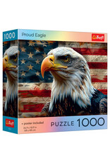 Trefl Puzzle: Proud Eagle 1000 Piece (Trefl Red)