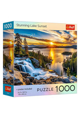 Trefl Puzzle: Stunning Lake Sunset 1000 Piece (Trefl Red)