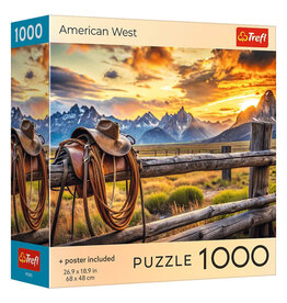 Trefl Puzzle: America West 1000 Piece (Trefl Red)