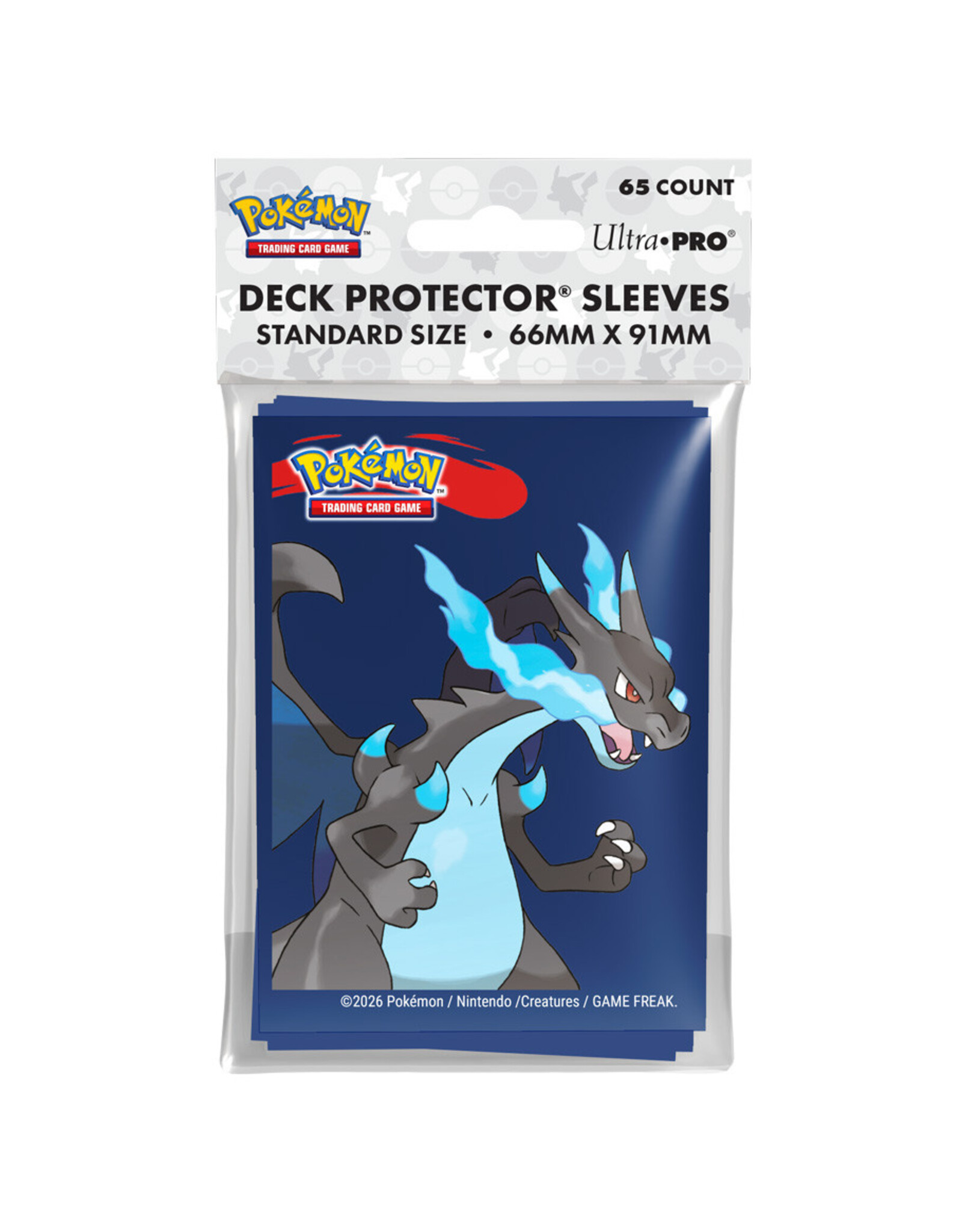 Ultra Pro Deck Protector: Pokémon: Mega Charizard X (65)
