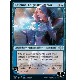 Magic: The Gathering Kasmina, Enigmatic Mentor Card Single Sided Fleece Throw Blanket | 45 x 60 Inches