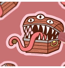 Turtle's Soup Turtle's Soup - Mimic Treasure Chest Vinyl Sticker