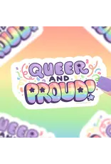 Turtle's Soup Turtle's Soup - Queer and Proud, Lgbtq, Pride Month, Vinyl Sticker