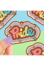 Turtle's Soup Turtle's Soup - Rainbow Pride Lettering Ally Lgbt Vinyl Sticker