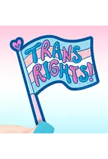 Turtle's Soup Turtle's Soup - Trans Rights Pride Flag Vinyl Sticker