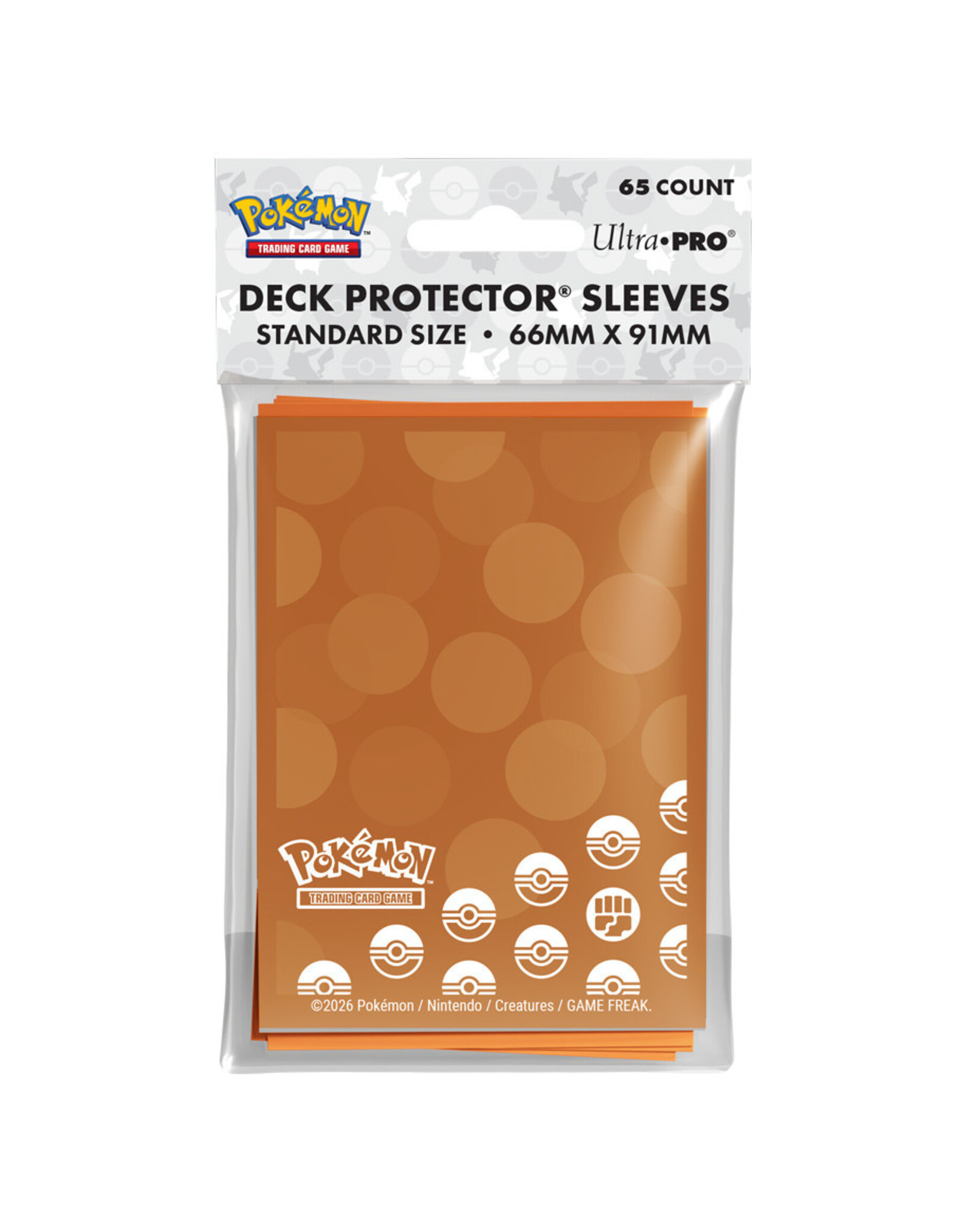 Ultra Pro Deck Protector: Pokemon: Fighting Type Energy (65)