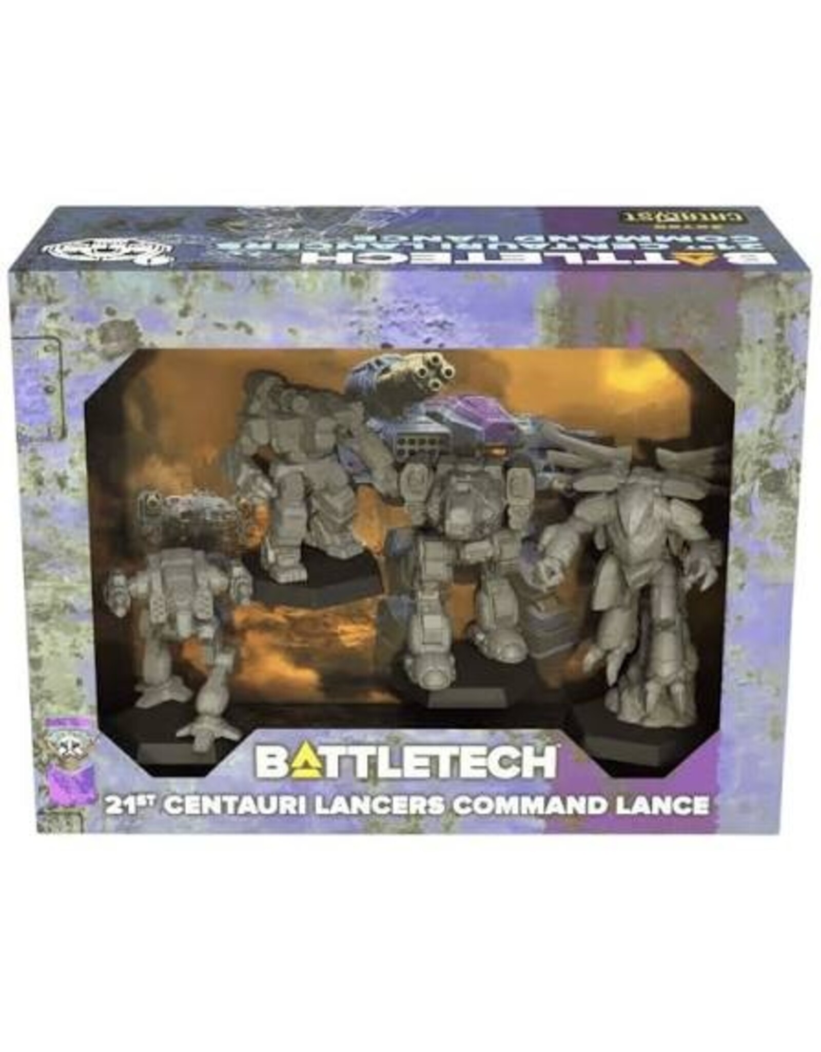 Catalyst Game Labs BattleTech: Mercenaries Force Pack: 21st Centauri Lancers Command Lance