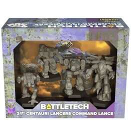 Catalyst Game Labs BattleTech: Mercenaries Force Pack: 21st Centauri Lancers Command Lance