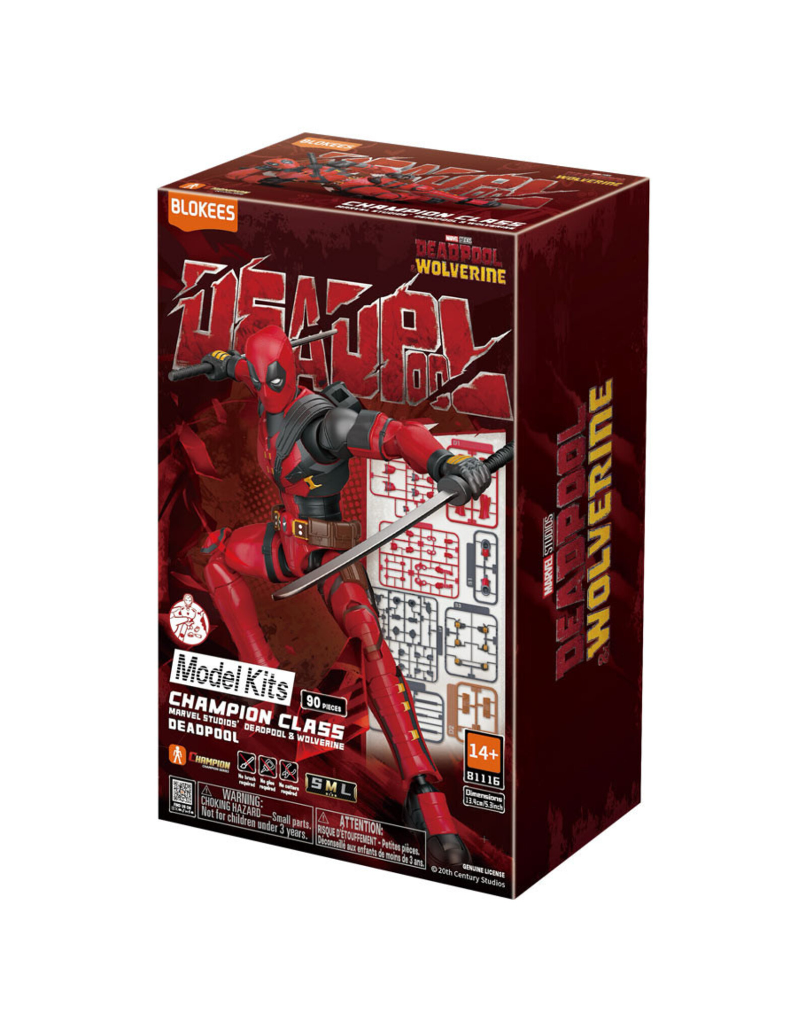 Blokees Blokees: Marvel: Infinity Saga Champion: Deadpool