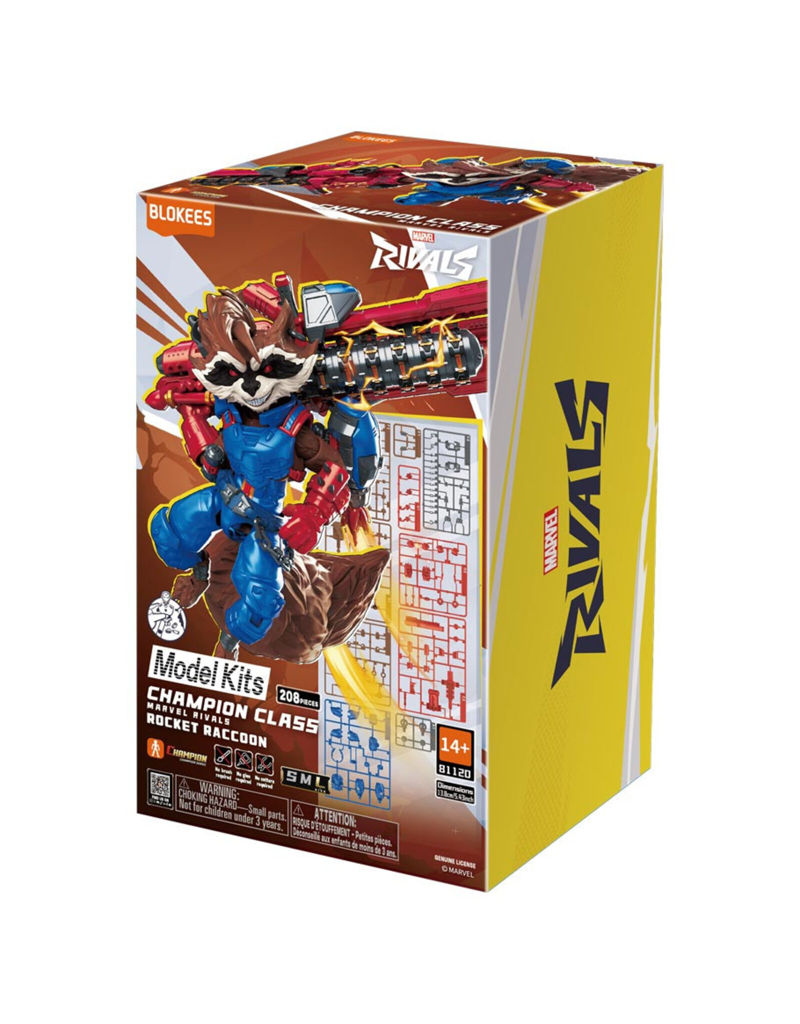 Blokees Blokees: Marvel: Rivals: Rocket Raccoon