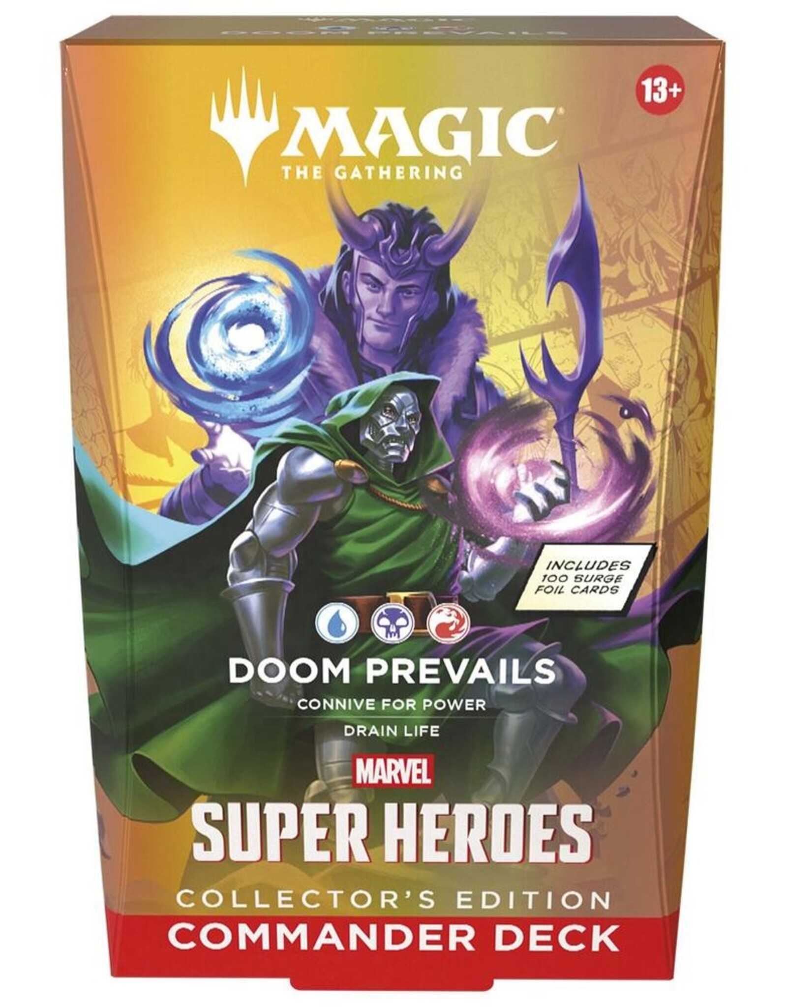 Magic Marvel Super Heroes Commander Deck - Doom Prevails Collectors Edition