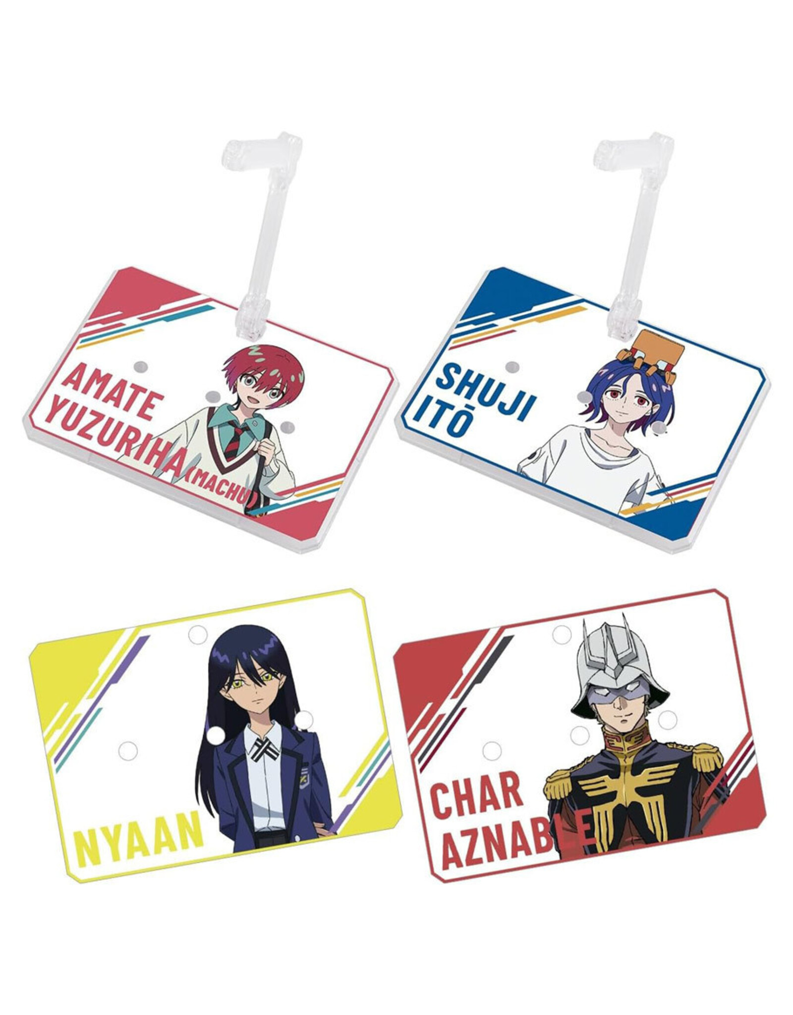 Bandai Gundam Gundam: Action Base 7 (Clear Color) Mobile Suit Gundam GQuuuuuuX Stickers Set