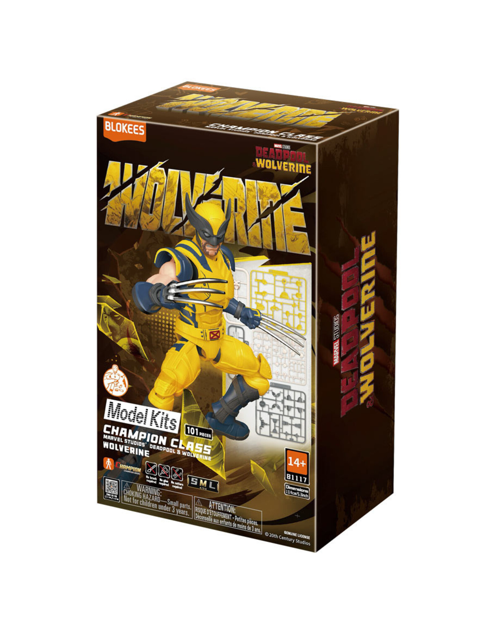 Blokees Blokees: Marvel: Infinity Saga Champion: Wolverine