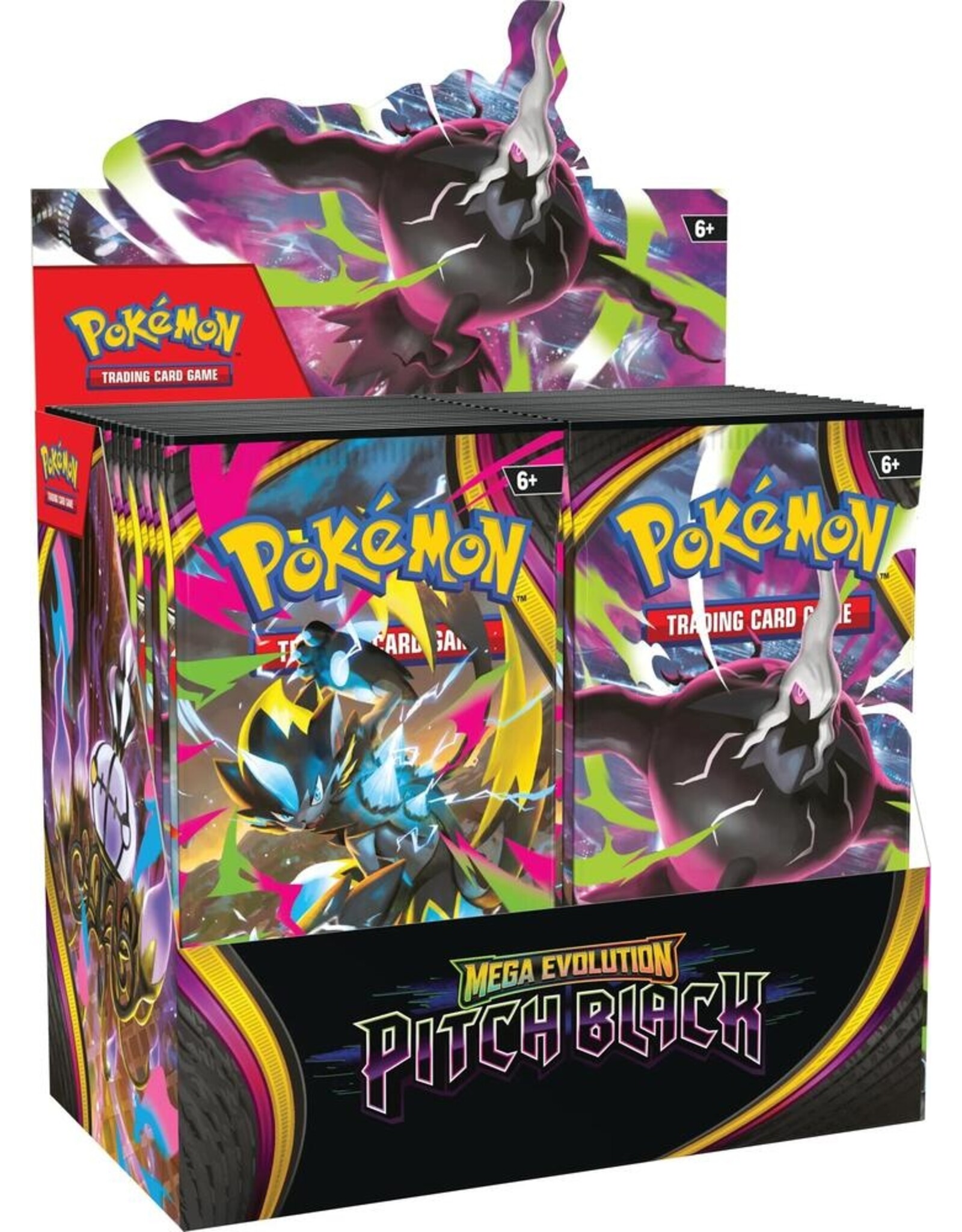 Pokemon Pokémon TCG: Mega Evolution 5: Pitch Black: Booster Display
