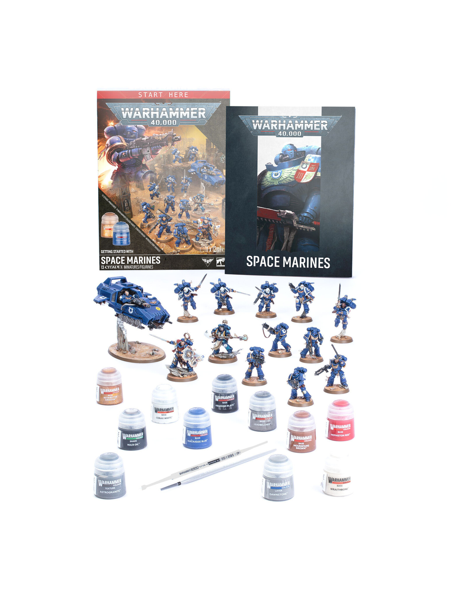 Warhammer 40K Getting Started With Space Marines